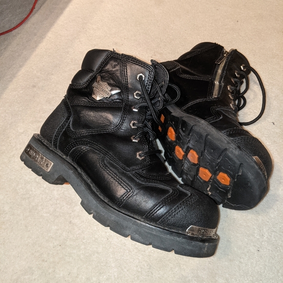 Harley Davidson Biker Boots - Picture 6 of 6